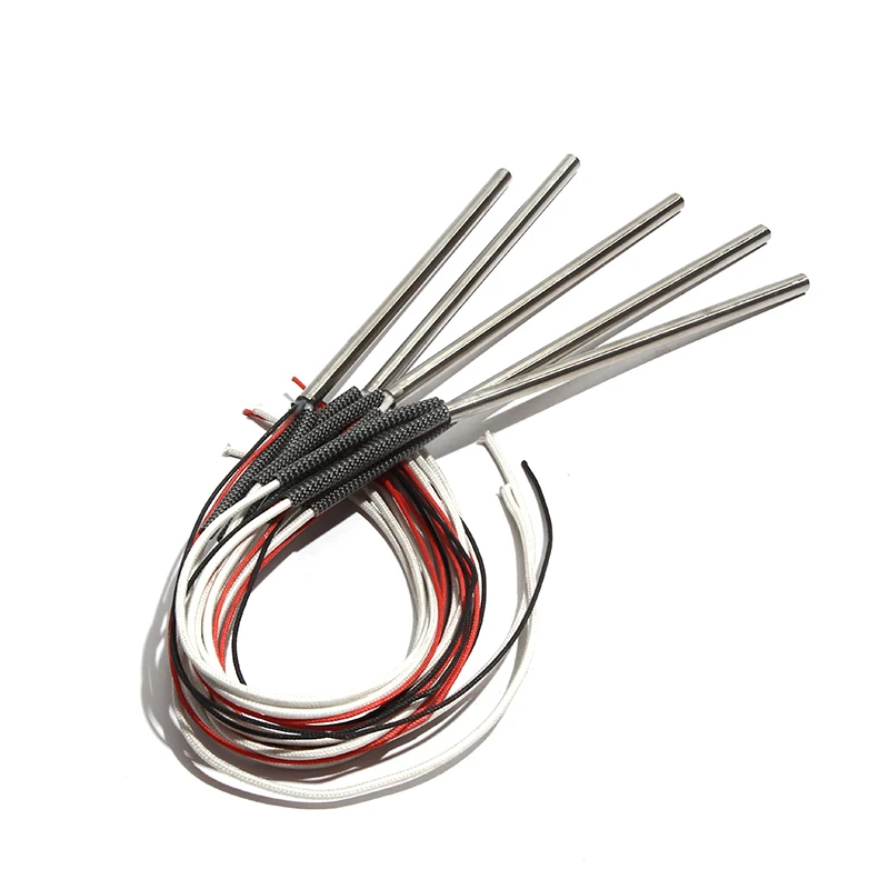 

Electric Cartridge Heater 304SS 7x62/65/68/70/75mm Heating Element AC220V/110V/380V 135W-160W with Type K Thermocouple