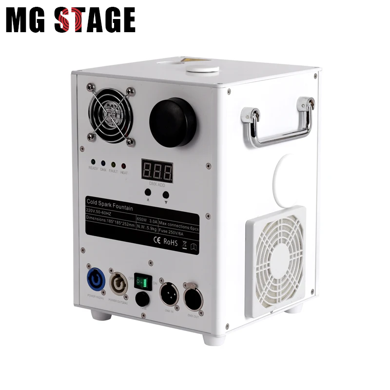 650W Wedding Digital Fireworks Sparkler Stage Fountain cold fireworks machine stage effect machine sparklers