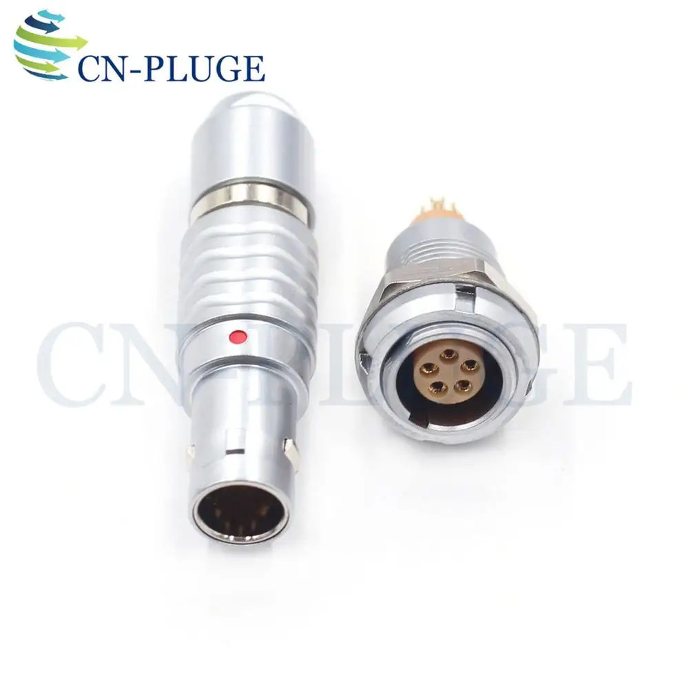 FGG E CG 0B connector M09 series 2 3 4 5 6 7 8 9-pin aviation plug and ARRI RED camera audio equipment power connector