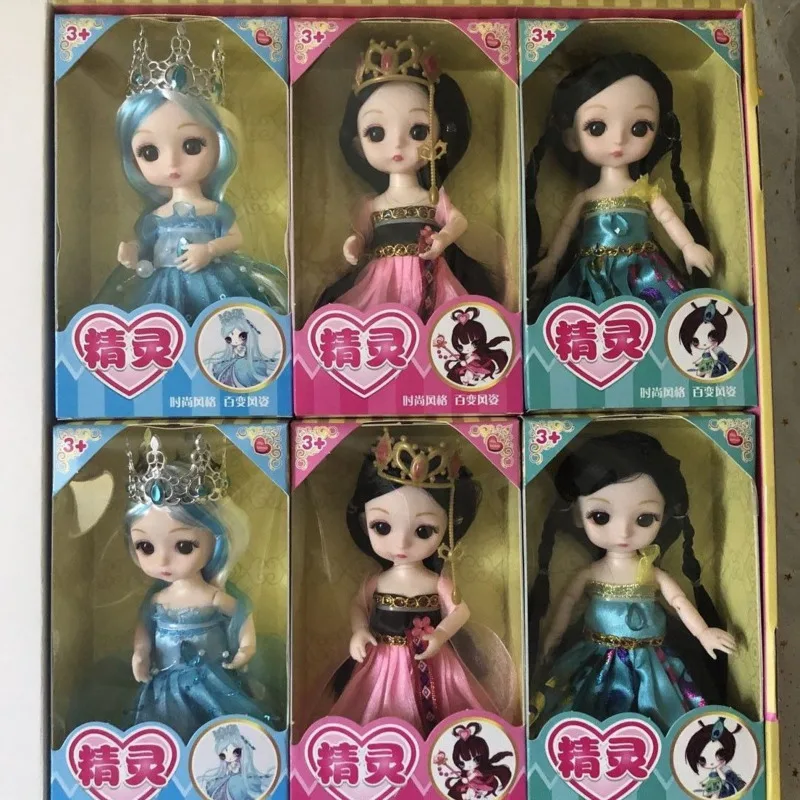 

Min'er Princess Doll Girl Doll Little Fresh Doll Lori Doll 13 Joints Movable Doll Toys Children Fashion Dolls For Gift