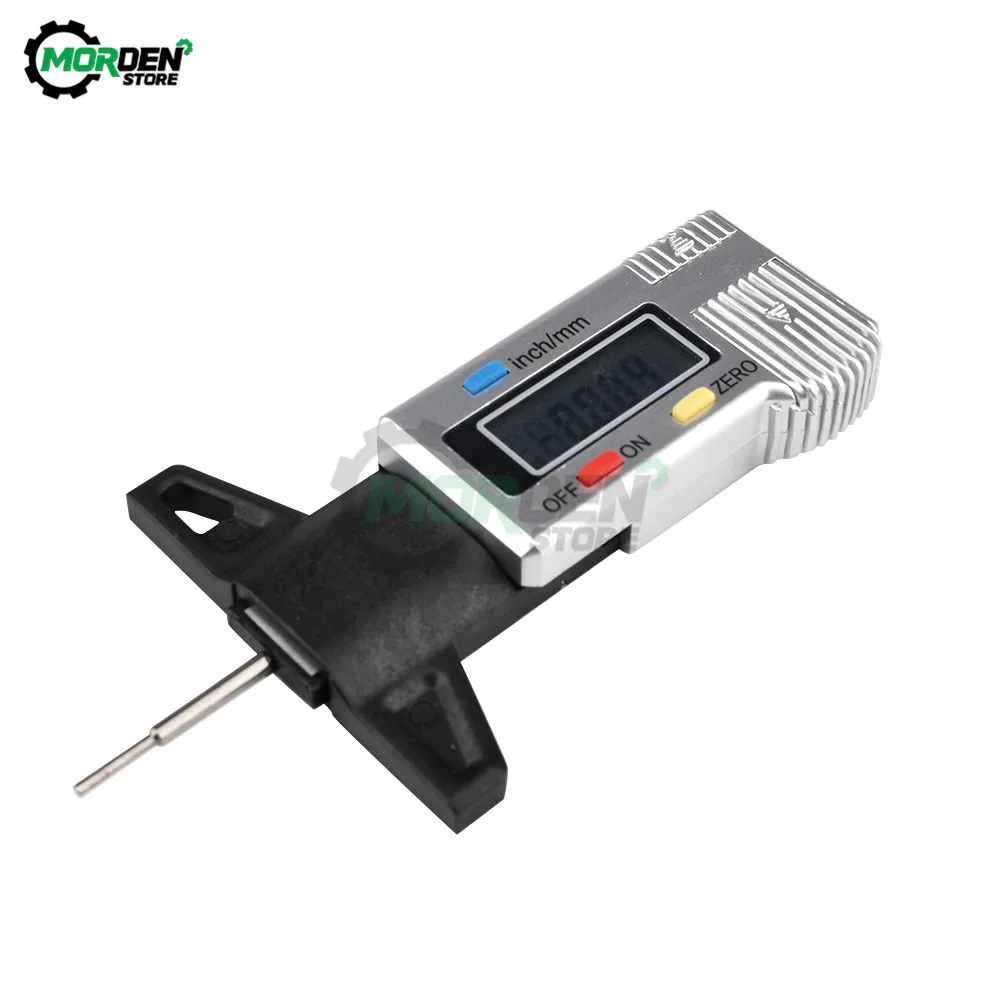 Digital Car Tyre Tire Tread Depth Gauge Meter Auto Tire Wear Detection Caliper Thickness Gauge Measuring Tool Dropship