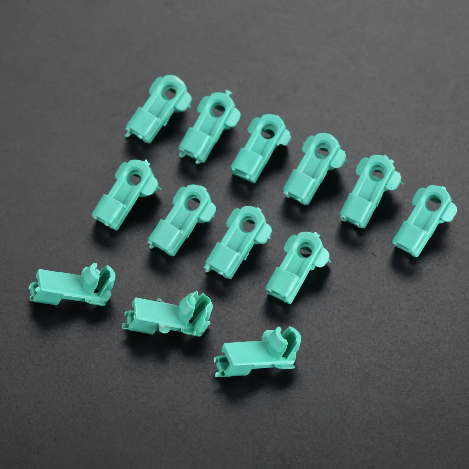 50Pcs 72116-SV4-003 Auto Door Green Plastic Door Lock Rod Clip Series Retainer For Honda Fastener Clips 72116-SV4-003