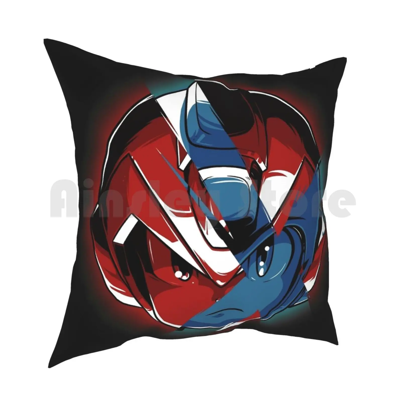 X To Mega Pillow Case Printed Home Soft DIY Pillow cover Megaman 2 Video Game Video Game Mega Man Rockman Classic Mega Man