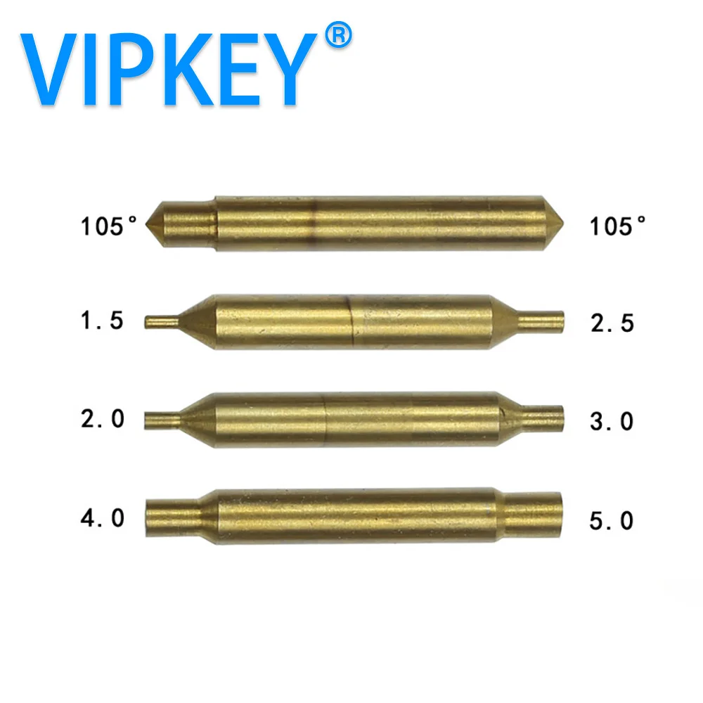 key machine end milling cutter  titanizing probe guide pins  for 368A 339C 998C vertical key cutting machine