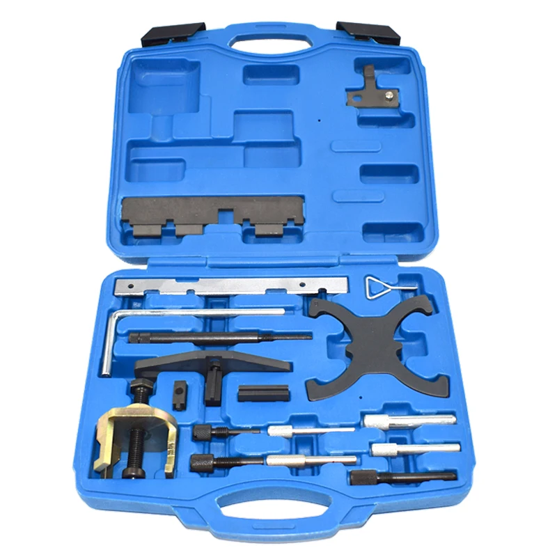 Camshaft Timing Tool Kit, Flywheel Locking Tool Compatible with Ford Fiesta Focus Volvo Mazda 1.4 1.6 1.8 2.0