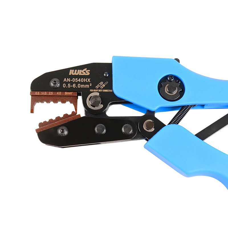 

IWISS Aviation terminal crimping pliers Harting Hardin pin WX-0525TX AN-0540HX heavy duty connector crimping pliers 10A