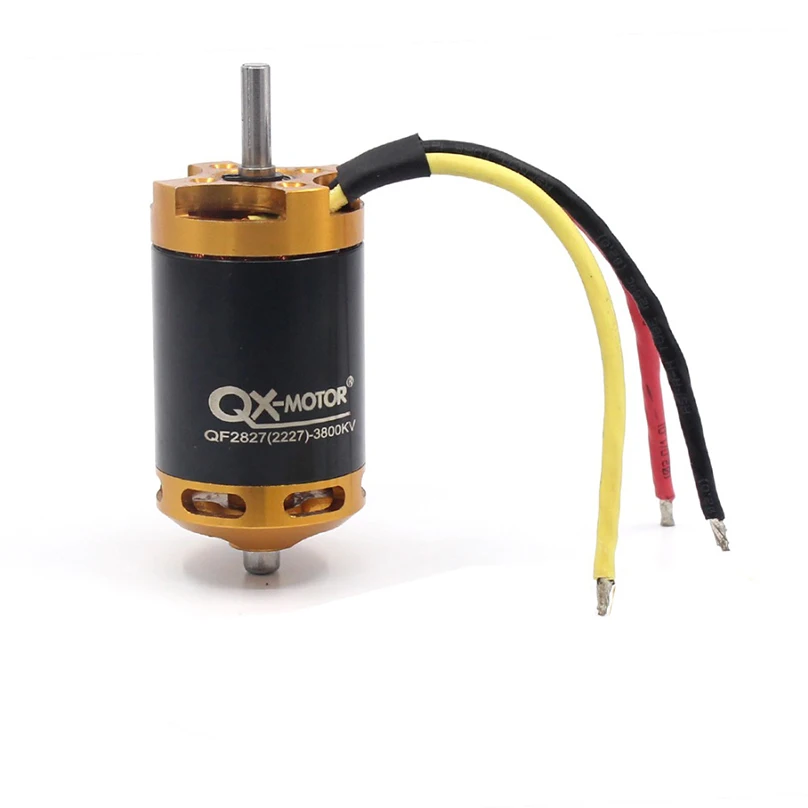 

QX-Motor 70 мм воздуховод 12 лопастей EDF QF2827 3800KV бесщеточный двигатель для модель радиоуправляемого дрона запчасти