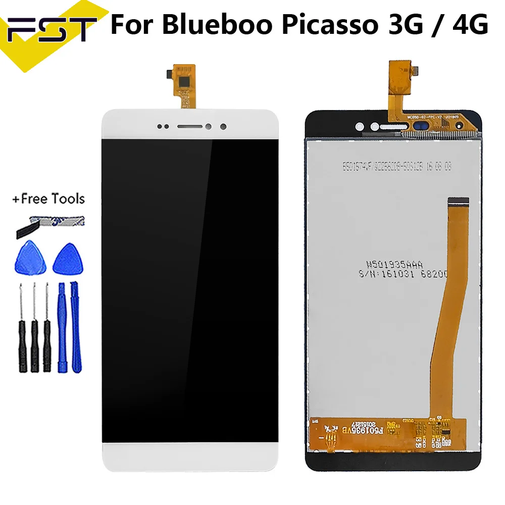 

For 5.0" BluBoo Picasso 4G LCD Touch Screen Digitizer Assembly For BluBoo Picasso 3G LCD Touch Panel Screen Replacement Parts