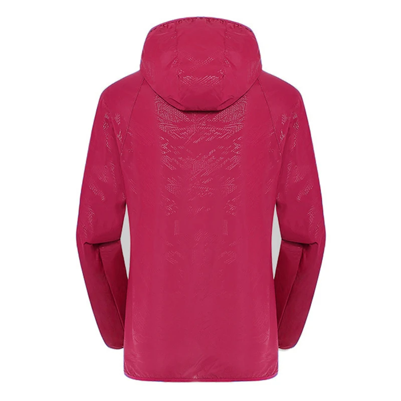 LNGXO escursionismo giacca impermeabile donna uomo campeggio corsa protezione solare giacca a vento Quick Dry Sport all\'aria aperta cappotto
