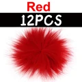 12 piezas Rojo
