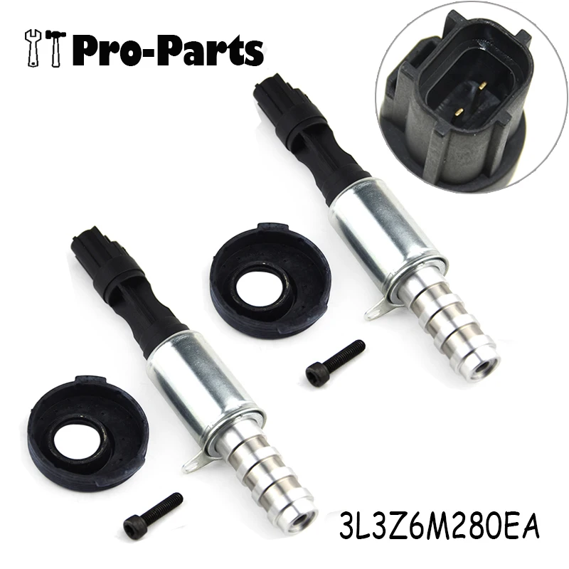 

New Pair 3L3Z-6M280-EA VCT Variable Camshaft Timing Solenoid Valve for Ford Lincoln Mercury 3.0 4.6L 5.4 6.2L