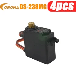 4PCS Corona DS-238MG/DS238MG Digital Metal Gear Servo 4.6kg / 0.14sec / 22g