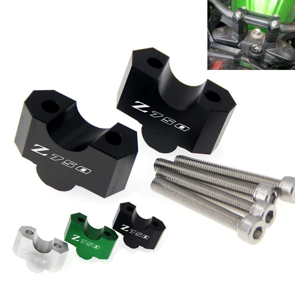 

Z 750 For Kawasaki Z750 2007-2012(...2008 2009 2010 2011 Motorcycle HandleBar Riser Handle Bar Mount Clamp Adapter