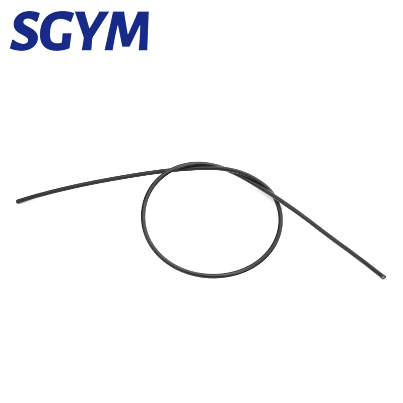 Stendibiancheria trasparente del cavo molle flessibile rivestito PVC d'acciaio 100/304/0.8/2mm/1/1mm dell'acciaio inossidabile 2/1 del tester 2.5