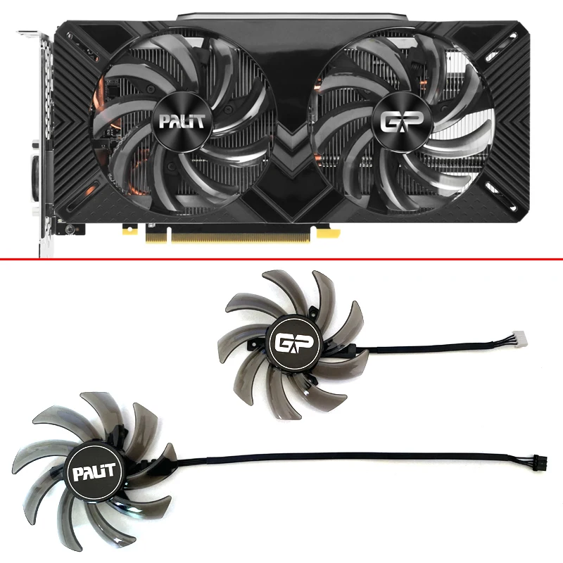 

85mm 4pin GA91S2U RTX 2060 GPU FAN Cooler Fan Replace For Palit GeForce RTX 2070 2060 Dual Gaming Pro OC Graphics Card Fan