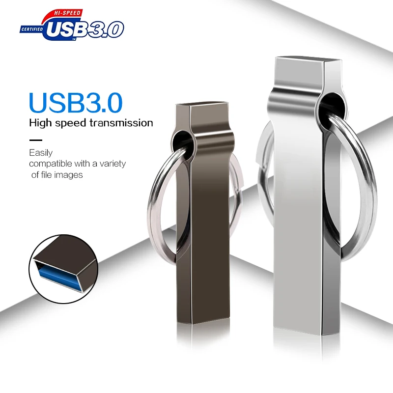 Chiavetta USB ad alta velocità 64GB 128GB Pen Drive USB 3.0 32GB 16GB 8GB chiavetta Usb scheda di memoria Flash Pendrive 256 gb Flash Drive