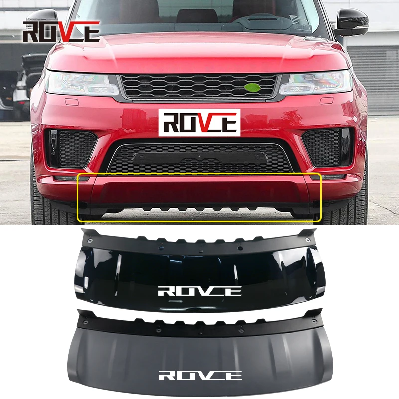 1 Pcs Car Front Bumper Guard Board Plate For Land Rover 2018 Range Rover Sport L494 LR099367 LR109870 Front Bumper Trailer Cover