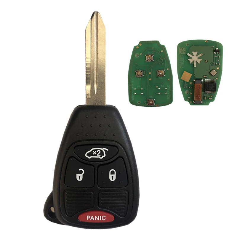 CN015089 Aftermarket 4 Button For 2004-2016 Chrysler Dodge Jeep Remote Key ID46 Chip 315Mhz FCCID OHT692427AA / OHT692713AA