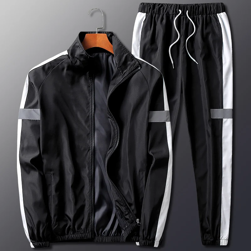 2Pcs Männer Trainingsanzug Hoodie Tops Jogger Hosen Trainingsanzug Set Männlichen Laufschuhe Jogging Sportswear Mit Kapuze Hosen Mens Sweat Anzug