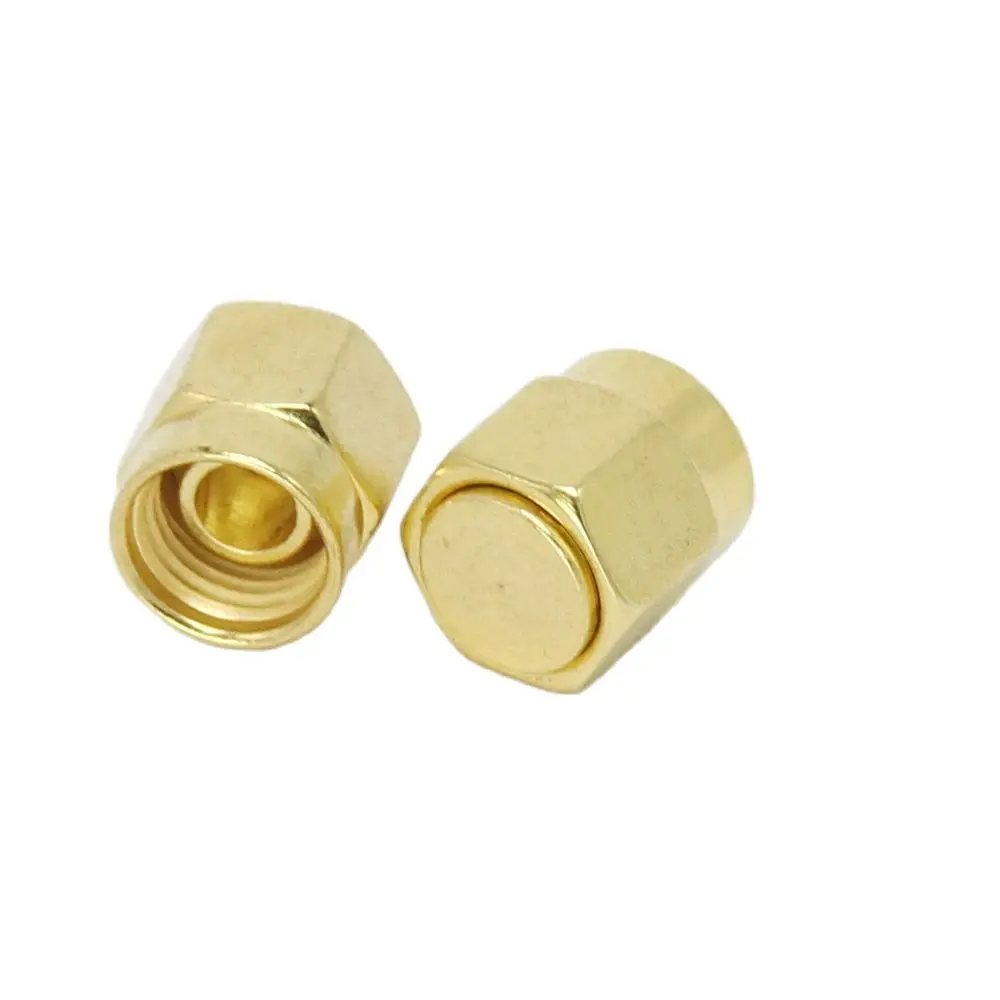 SMA Protective Cover Gold Plate SMA Dust Cap For SMA End Plug 10pcs/lot