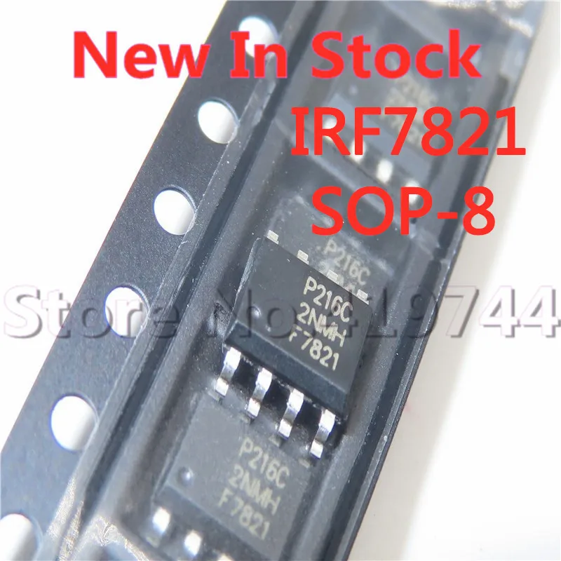 

5 шт./лот IRF7821TRPBF IRF7821 F7821 SOP-8 N-channel 30V/13,6a SMD в наличии новая Оригинальная интегральная схема