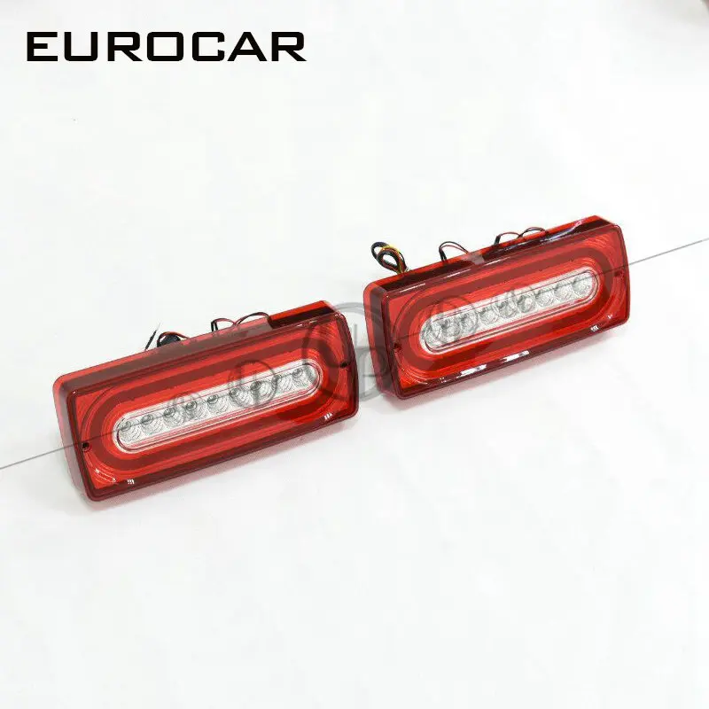 g wagon water flowing lamp G Class W463 taillight g63 g65 tail lamp Corner SMOKED g500 LED light w463 taillights moving light