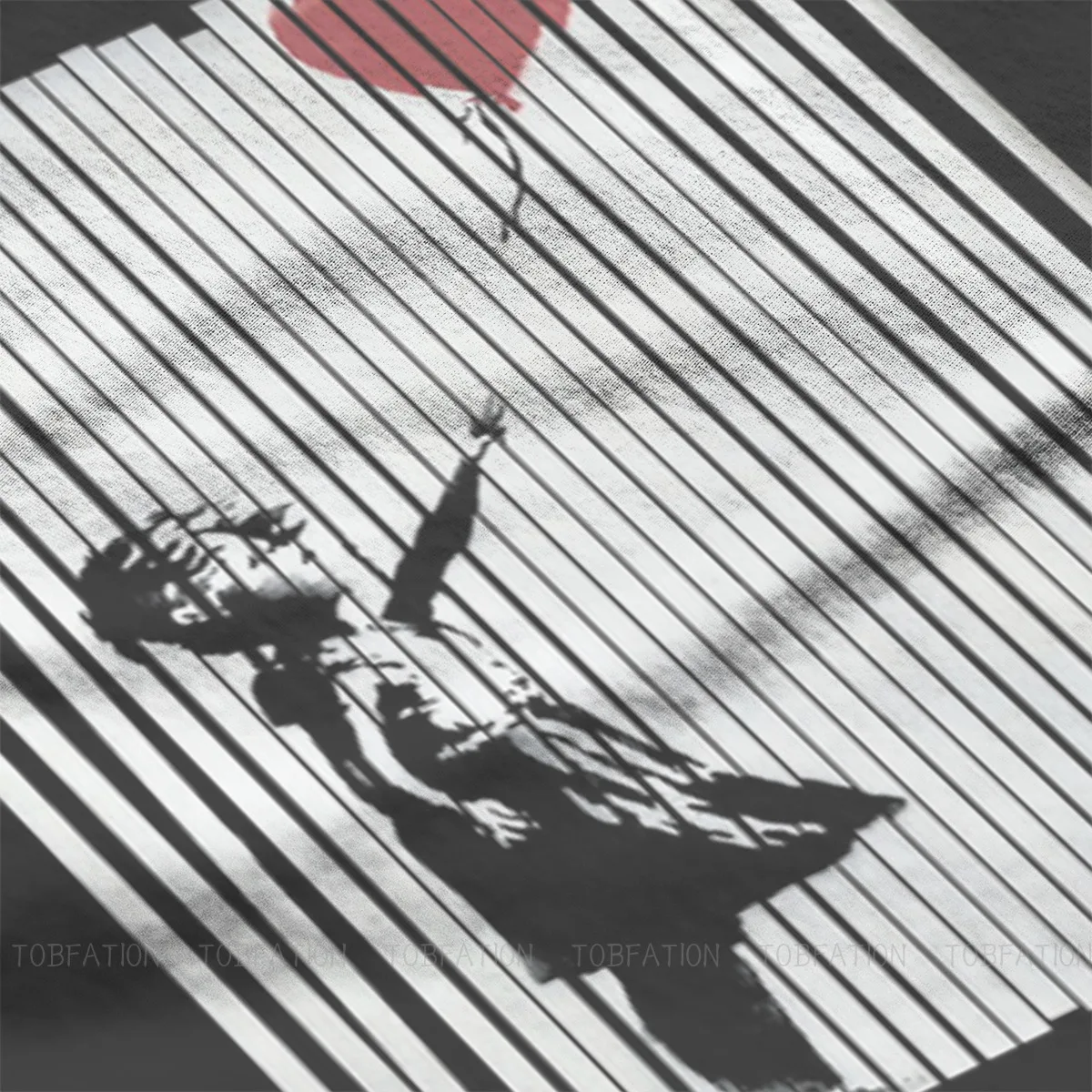 I Fixed It Shredded Balloon Girl Essential Banksy Graffiti Wall Art Tshirt Graphic T shirt Tops Homme Pure Cotton Oversized