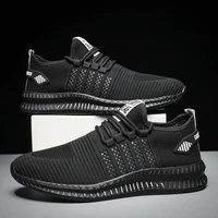 Baskets légères à la mode pour hommes, chaussures décontractées respirantes, chaussures de marche à lacets 5