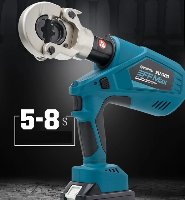 Battery Powered Cable Lugs Hydraulic Crimper Tools Ed 300 For Pressing16 300mm2 Electric Crimping Tool Electric Compression Tool Hydraulic Tools