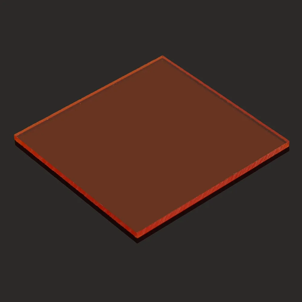 100x100x2.8mm Transparent Acrylic (PMMA) Tinted Sheets acrylic plate black/white/red/green/orange