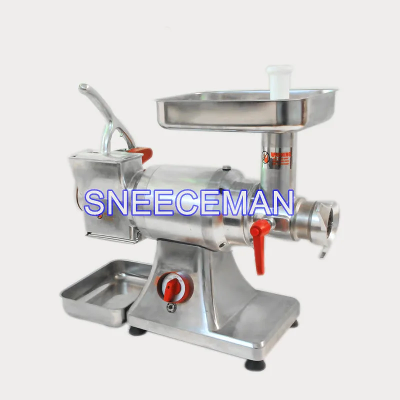 Commercial electric double-head stainless steel meat grinder cheese powder mill soap grinder superfine