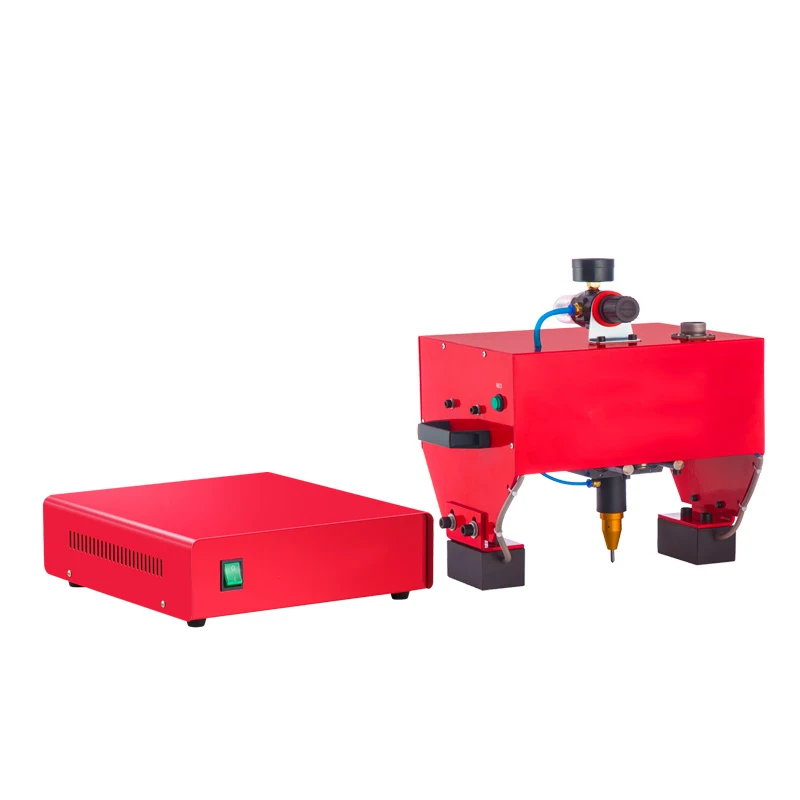   JMQ-170B เครื่องทําเครื่องหมายแบบนิวเมติกขนาดเล็กแบบพกพาเครื่องทําเครื่องหมายแผ่นเหล็กตัวอักษรโลหะรถเปิดตัวแม่พิมพ์หมายเลขกรอบ