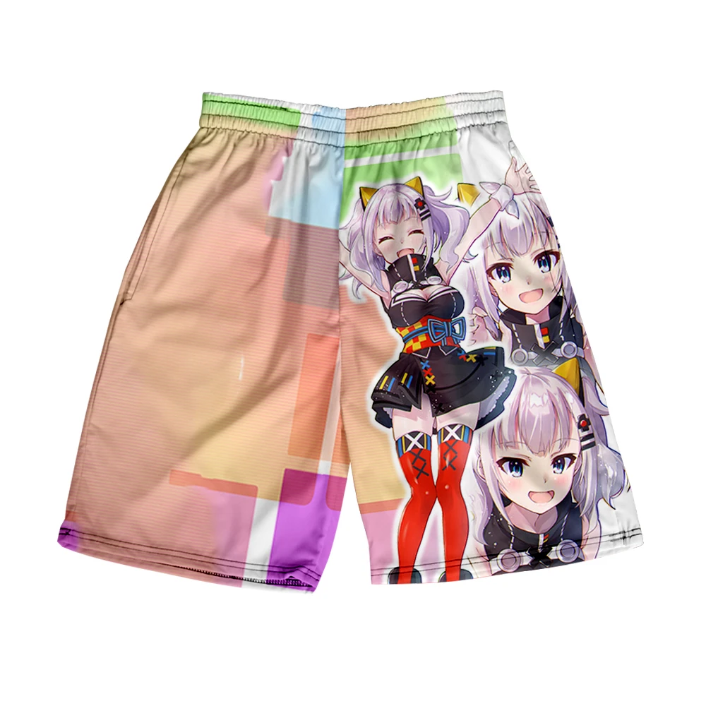 

Kaguya Luna 3D Print Summer Holiday Women/Men Elastic Waist Japan Streetwear Shorts HIP HOP Punk style Beach Shorts