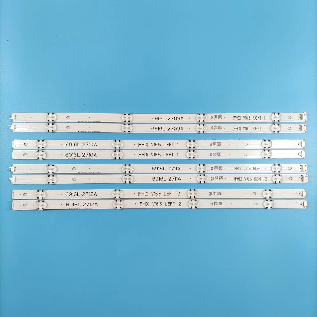 

Светодиодная лента для подсветки телевизора 49 дюймов, 49UH651V LC490DGE 49UH6500 49UH603V 49UH620V 6916L-2707A 6916L-2708A 6916L-2705A 6916L-2706