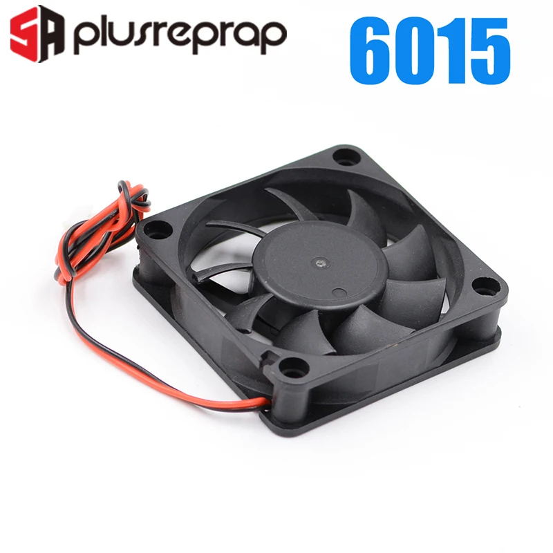 6015 DC 12V 24V Cooling Fan Brushless 60x60x15mm Cooler Plastic Fan for Reprap 3D Printer Parts