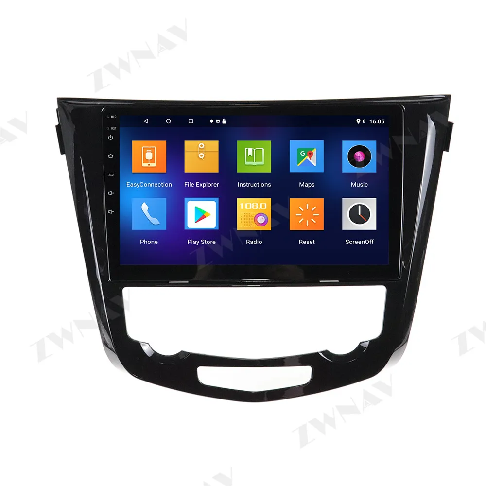 Android 10 4+128GB Car DVD player unit Multimedia For Nissan X-Trail Qashqai 2013-2017 Navigation Auto audio radio stereo head