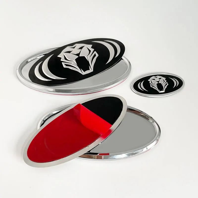 سيارة التصميم النمر شعار شارة سيارة الجبهة هود الخلفي الجذع و عجلة القيادة ملصق لكيا سيراتو سبورتاج R K2 K3 K5 ريو سورينتو #5