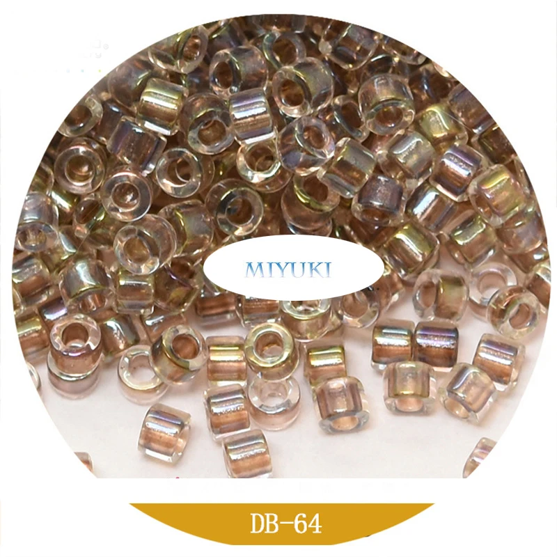 Japanese Imported Handmade Miyuki Glass Beads 1.6mm Transparent Magic Series 5G Pack Beads for Jewelry Making