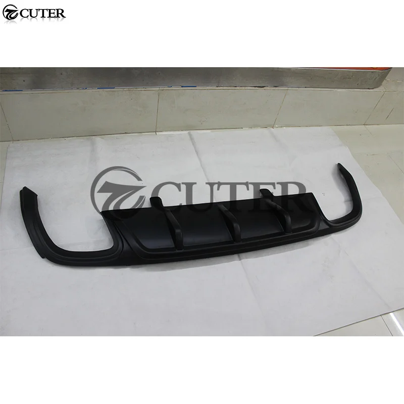 Cc Frp Rear Diffuser Back Bumper Spoiler Four Out Lip for Volkswagen Cc Jsk Style Body Kit 13-up