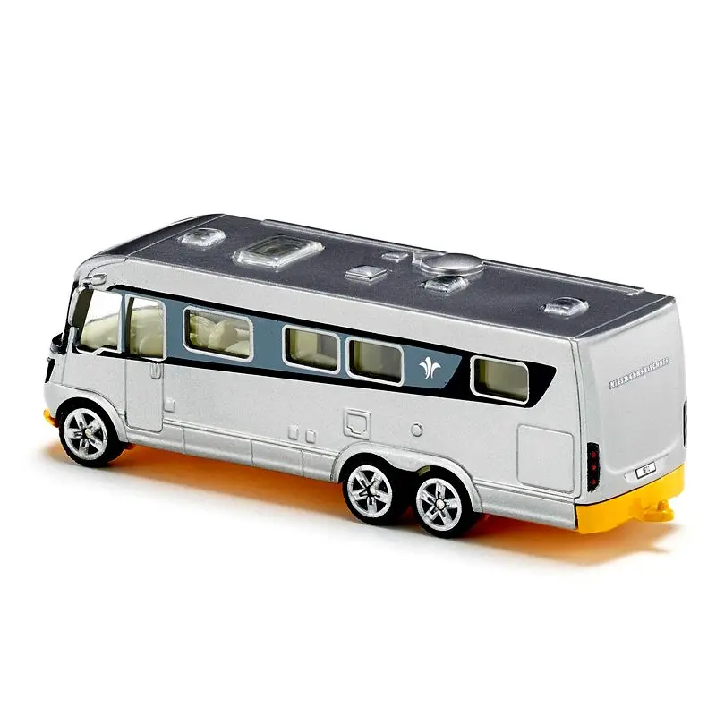 High-quality alloy camping travel car model,new product 1:87 travel bus car toy,original package gift,free shipping