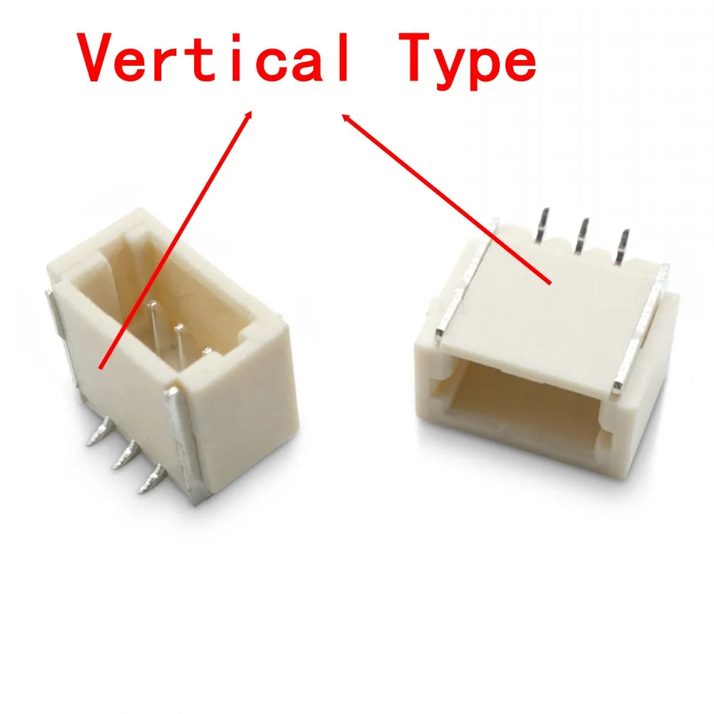 1000pcs JST SH1.0 Connector 1.0mm Pitch SMD SMT Horizontal Vertical Socket Housing 2P 3P 4P 5P 6P 7P 8P 9P 10P 11P 12P