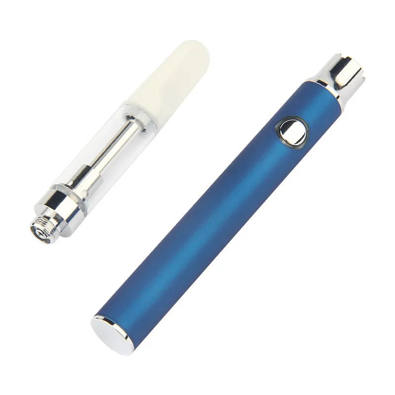 Juego de Vaporizador CBD para Cigarrillo Electrónico, Batería de Precalentamiento de 510 Hilos, Cargador USB, Bobina de Cerámica MOD, Aceite CBD, Cartucho RTA, 1 Pieza
