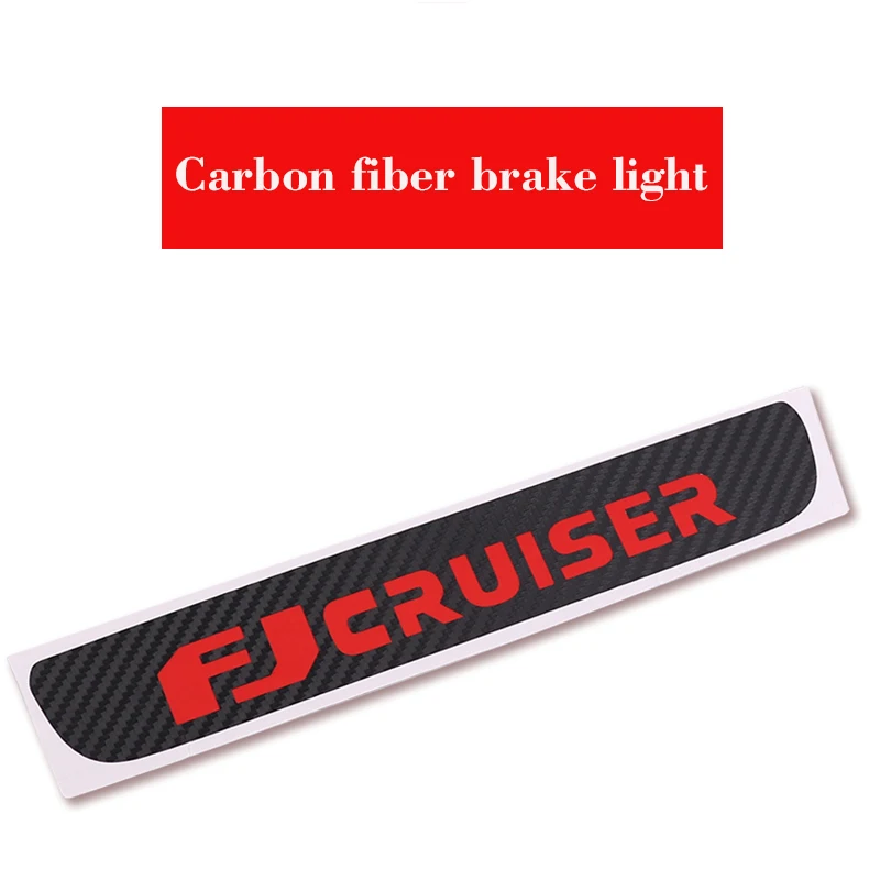 For Toyota FJ Cruiser Brake Light Sticker Exterior Modification High Brake Light Stop Lights Lampshade Protection Stickers