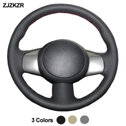 Car Auto Steering-Wheel Cover For Nissan March 2010 - 2015 Sunny 2011- 2013 Versa 2012-2014 Almera Cube NV200 Funda Volante 2012