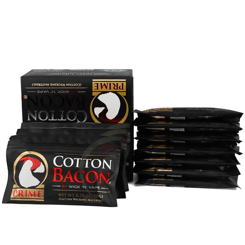 Versione in oro Cotone Pancetta Vape Cotone Per RTA RDA RTA Atomizzatore Elettronico Sigarette Vape Accessori