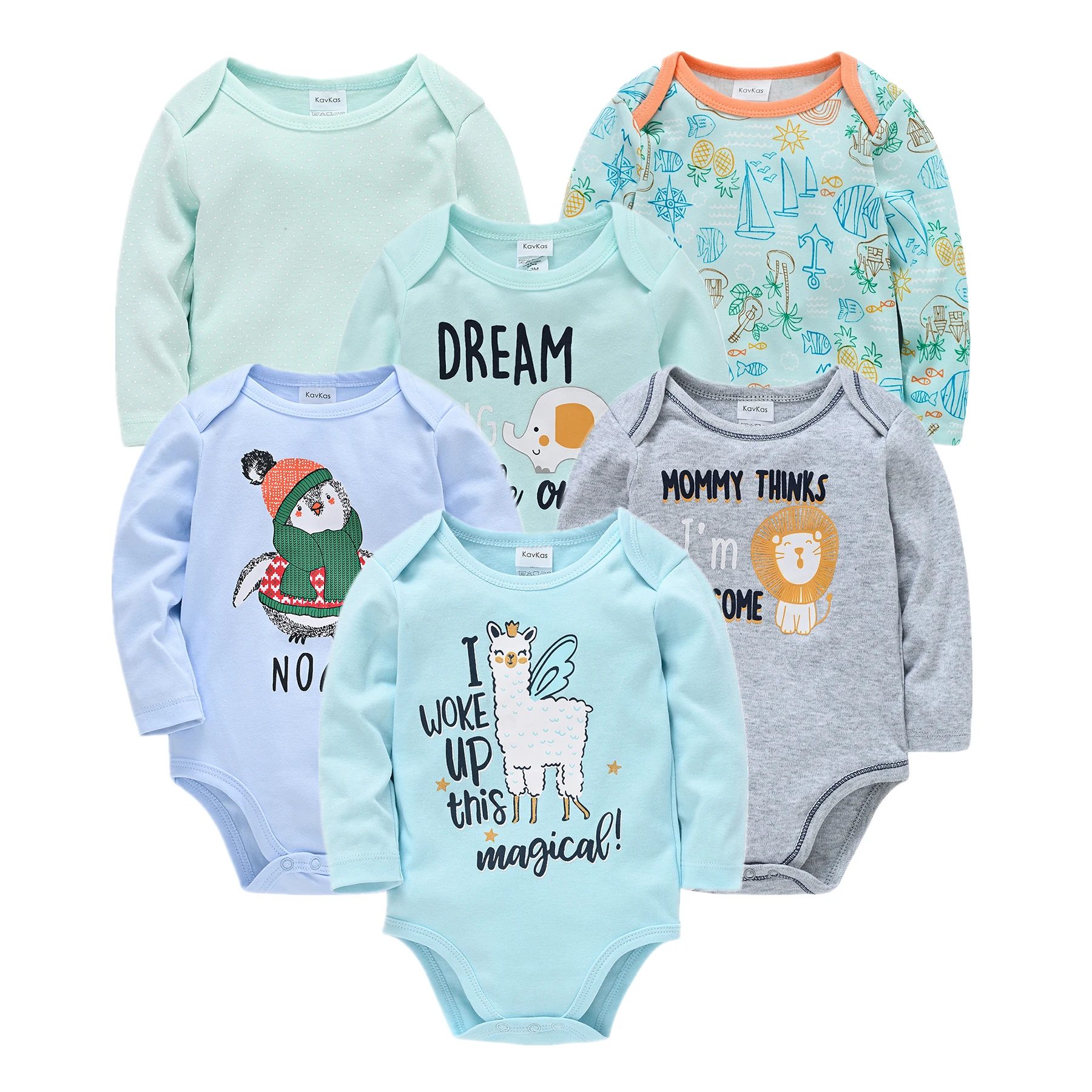 New Baby Boys Sleepwear Infant Long Sleeve Cartoon Infant Boy Girl Romper Newborn Cotton Jumpsuit Outfit Brand Bebe Clothes