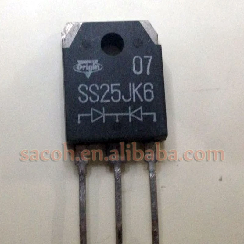 

10Pcs SS25JK6 or SS30JK4 or CSD10V10 TO-3P 25A 600V Fast Recovery Diodes