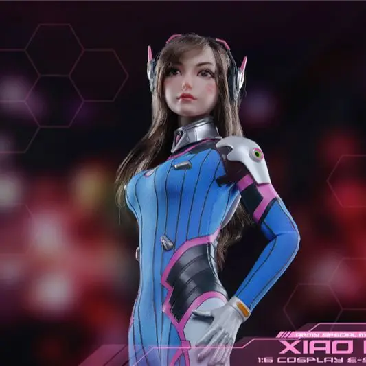 

ASTOYS 1/6 Cosplay AS-059 Collectible Gaming Girl Xiaona Full Set Action Figure Doll Model for Fans Gifts