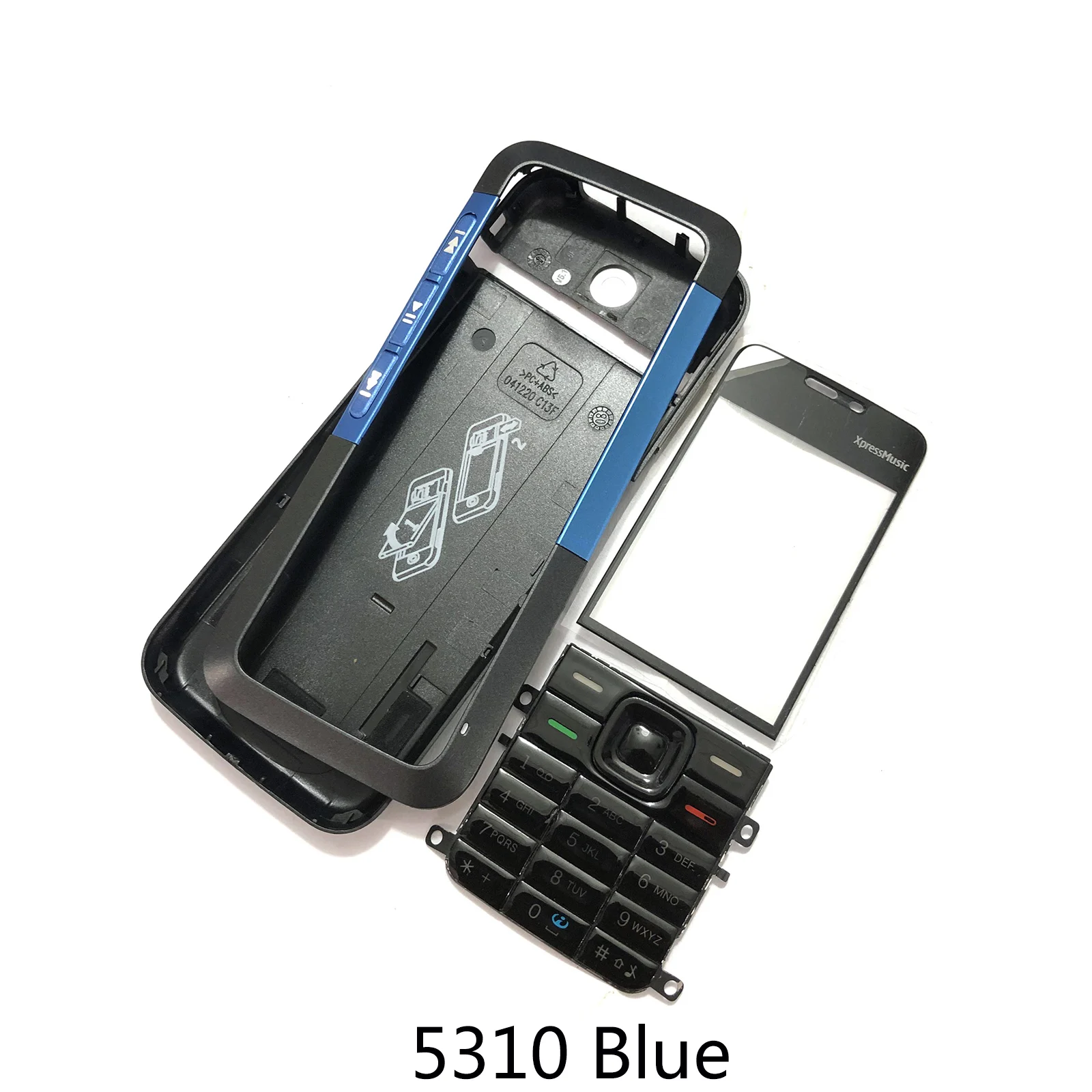 Complete front cover keyboard For Nokia 2700 3110 5030 5130 5310 5320 battery back cover High quality housing case Keypad