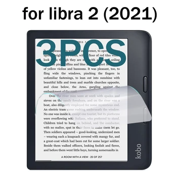מגן מסך PET רך עבור Kobo libra 2 2021 / Kobo Libra H2O H20 2019 7'' סרט הגנה למנוע